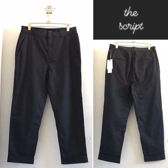 The Script Navy Blue Matilde Pants NWT • 6 - Picture 2 of 7